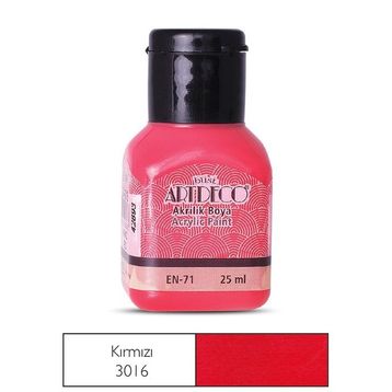 Artdeco 25ml Kırmızı Akrilik Boya
