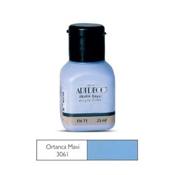 Artdeco 25ml Ortanca Mavi Akrilik Boya