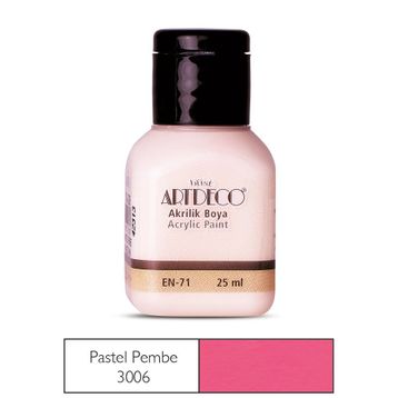 Artdeco 25ml Pastel Pembe Akrilik Boya
