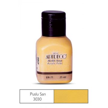 Artdeco 25ml Puslu Sarı Akrilik Boya