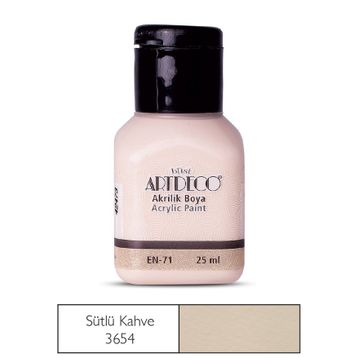 Artdeco 25ml Sütlü Kahve Akrilik Boya