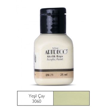 Artdeco 25ml Yeşil Çay Akrilik Boya