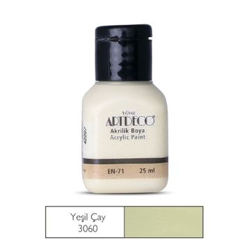 Artdeco 25ml Yeşil Çay Akrilik Boya