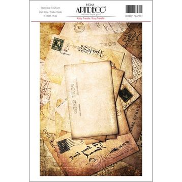 Artdeco 25x35 cm Desen No:17 Kolay Transfer