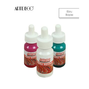 Artdeco 30 ml Neon Yeşil Ebru Boyası
