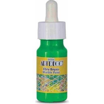 Artdeco 30 ml Neon Yeşil Ebru Boyası