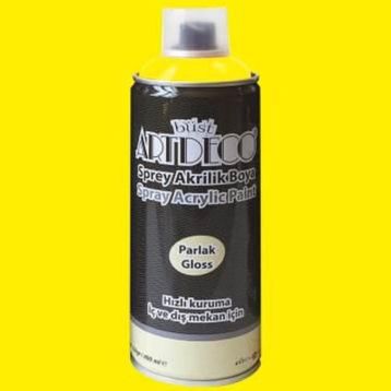 Artdeco 3001 Sarı 400 ml Sprey Boya