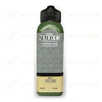 Artdeco 3027 Haki Yeşili 140 ml Akrilik Ahşap Boyası