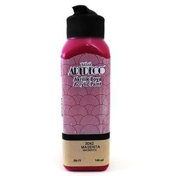 Artdeco 3042 Magenta 140 ml Akrilik Boya