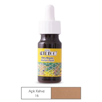 Artdeco 30ml Açık Kahverengi Ebru Boyası