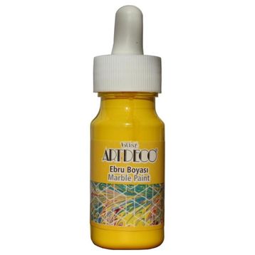 Artdeco 30ml Koyu Sarı 016B-02 Ebru Boyası