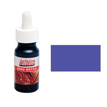 Artdeco 30ml Mor No:08 Hazır Ebru Boyası