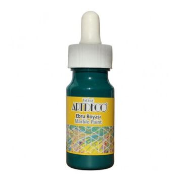 Artdeco 30ml Sap Yeşili Ebru Boyası