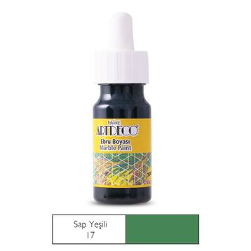 Artdeco 30ml Sap Yeşili No 17 Ebru Boyası