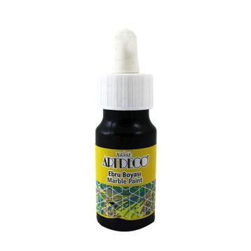 Artdeco 30ml Siyah 016B-18 Ebru Boyası