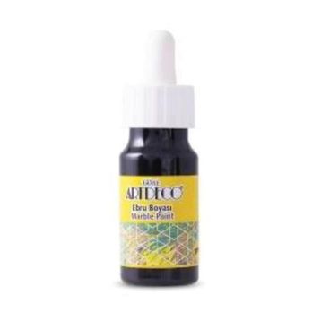 Artdeco 30ml Siyah 016B-18 Ebru Boyası