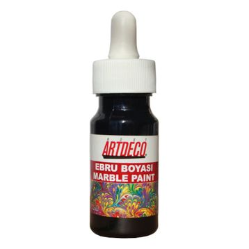 Artdeco 30ml Siyah 016B-18 Ebru Boyası