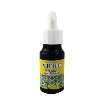 Artdeco 30ml Siyah 016B-18 Ebru Boyası
