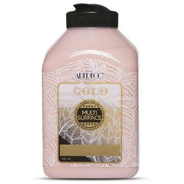 Artdeco 321 Gül Pembe Gold Multi Surface 500 ml Akrilik Boya