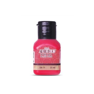 Artdeco 3675 25 ml Çilek Kırmızı Akrilik Boya