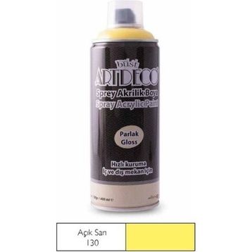 Artdeco 400 ml Açık Sarı Sprey Boya
