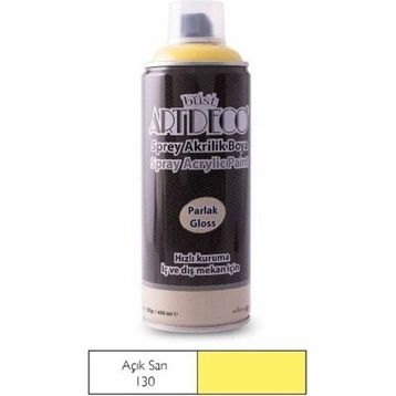 Artdeco 400 ml Açık Sarı Sprey Boya
