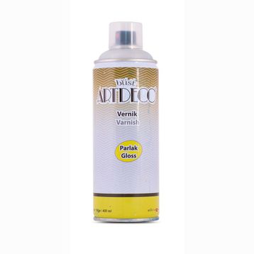 Artdeco 400ml Parlak Gloss Su Bazlı Sprey Vernik