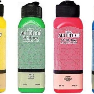 Artdeco 4’lü 140 ml Akrilik Boya Seti