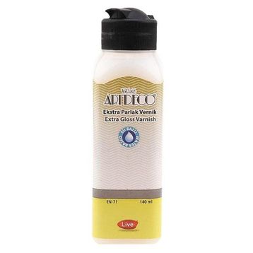 Artdeco 500 ml Su Bazlı Ekstra Parlak Vernik