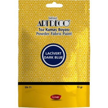 Artdeco 5745128 13 gr Lacivert Toz Kumaş Boyası