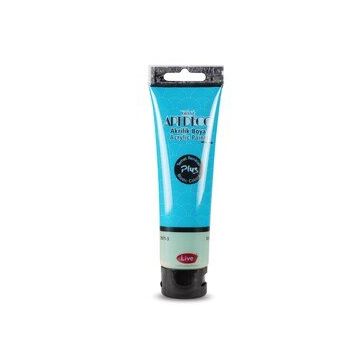 Artdeco 5796535 Plus 100 ml Tüp Turkuaz 455 Akrilik Boya