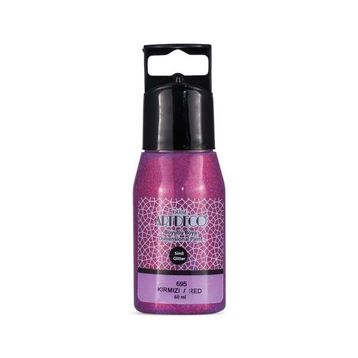Artdeco 60 ml Kırmızı Simli Boyutlu Boya