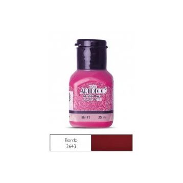 Artdeco 70A 25 ml Bordo 3643 Akrilik Boya
