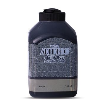 Artdeco 70L-3618 Siyah 500 ml Akrilik Boya