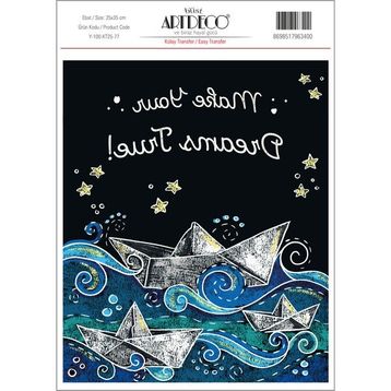 Artdeco 77 Desen 25x35 cm Kolay Transfer