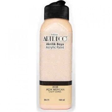 Artdeco Açık Mercan 140 ml Akrilik Boya