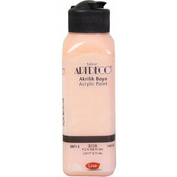 Artdeco Açık Mercan 140 ml Akrilik Boya