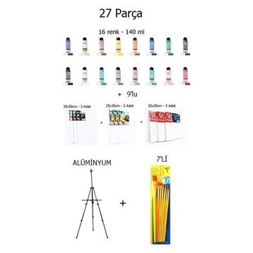 Artdeco Akrilik Boya Başlangıç Seti - 27 Parça HKNART105