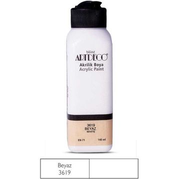 Artdeco Beyaz 140 ml Akrilik Boya