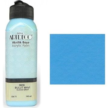 Artdeco Bulut Mavi 140 ml Akrilik Boya