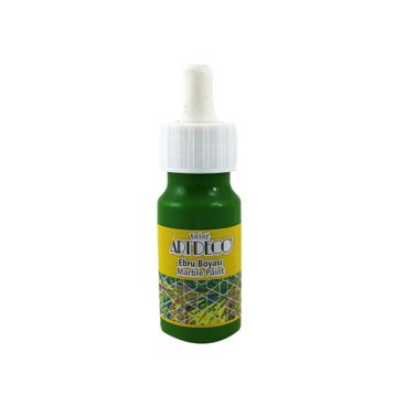 Artdeco Damlalıklı 30ml Fıstık Yeşili Ebru Boyası