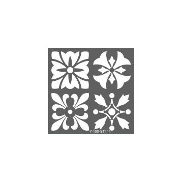 Artdeco Dörtlü Talavera-2 141 30x30 cm Stencil