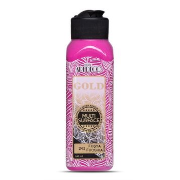 Artdeco Gold Multi Surface 140ml Fuşya Akrilik Boya