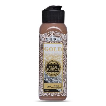 Artdeco Gold Multi Surface Satin 140ml 298 Toprak Akrilik Boya