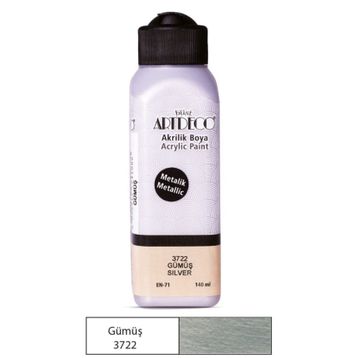 Artdeco Gümüş 140 ml Akrilik Boya