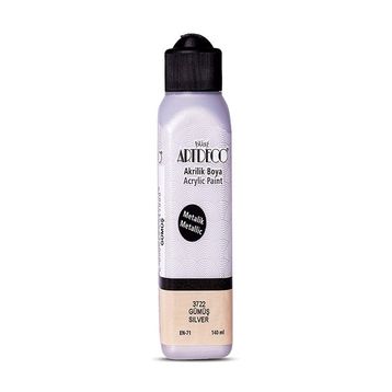 Artdeco Gümüş 140 ml Akrilik Boya
