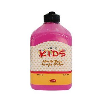 Artdeco Kids 500 ML Pembe Akrilik Boya