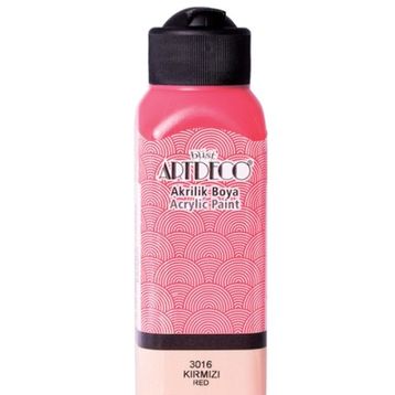Artdeco Kırmızı 3016 75 ml Akrilik Boya
