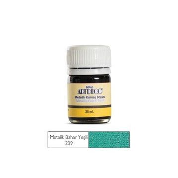 Artdeco Metalik Bahar Yeşili 239 25 ml Kumaş Boyası