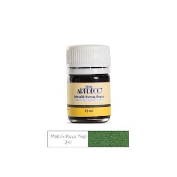 Artdeco Metalik Koyu Yeşil 241 25 ml Kumaş Boyası